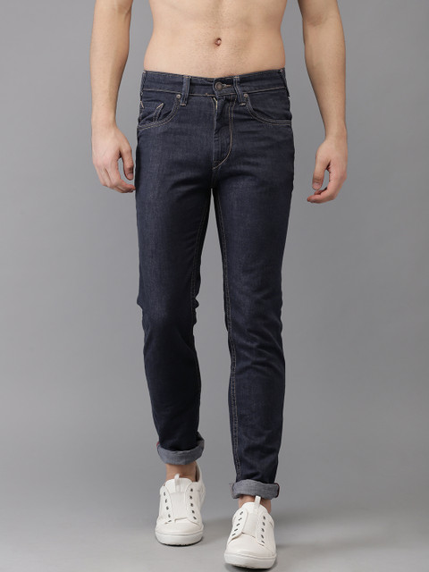 

Moda Rapido Men Blue Slim Fit Mid-Rise Clean Look Stretchable Jeans