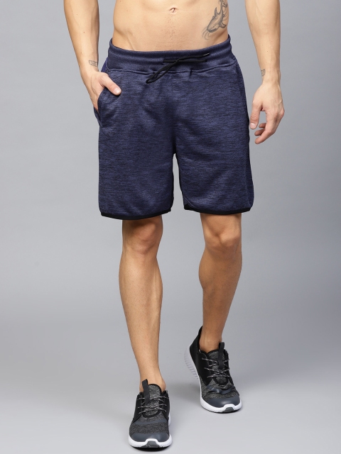 

HRX by Hrithik Roshan Men Navy Blue Solid Regular Fit Sports Shorts