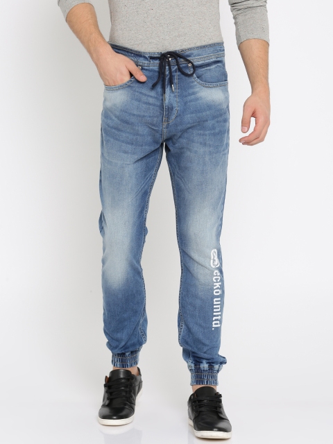 

Ecko Unltd Men Blue Slim Fit Mid-Rise Clean Look Stretchable Jeans
