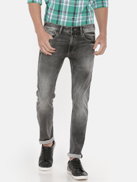 

Pepe Jeans Men Grey Slim Fit Low-Rise Clean Look Stretchable Jeans