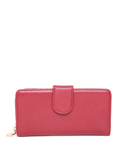 

Lisa Haydon for Lino Perros Women Red Solid Two-in-One Wallet