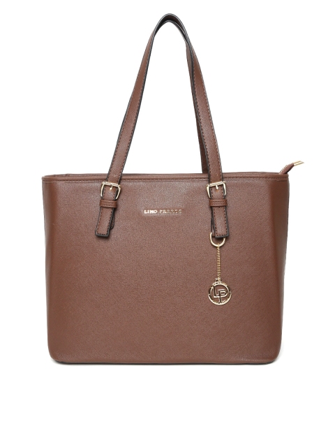 

Lisa Haydon for Lino Perros Brown Solid Shoulder Bag