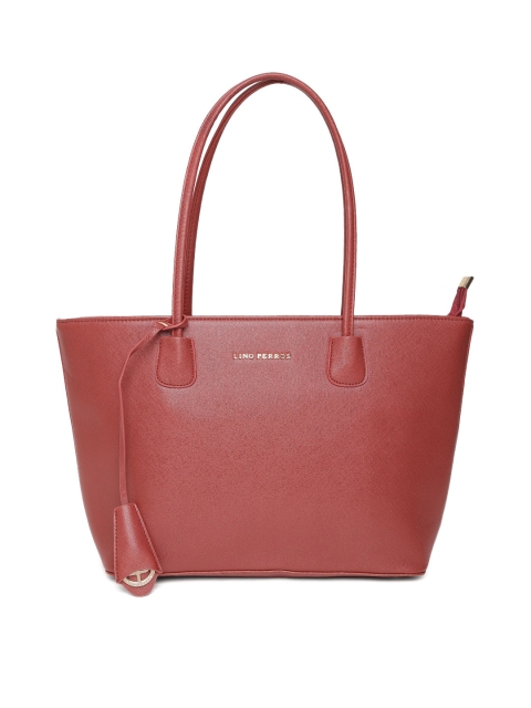 

Lino Perros Red Solid Shoulder Bag