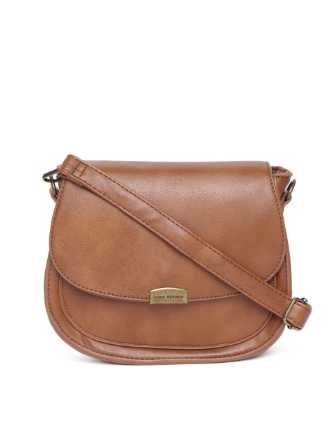 

Lisa Haydon for Lino Perros Tan Brown Solid Sling Bag