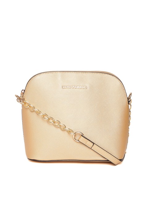 

Lisa Hayden for Lino Perros Gold-Toned Solid Sling Bag