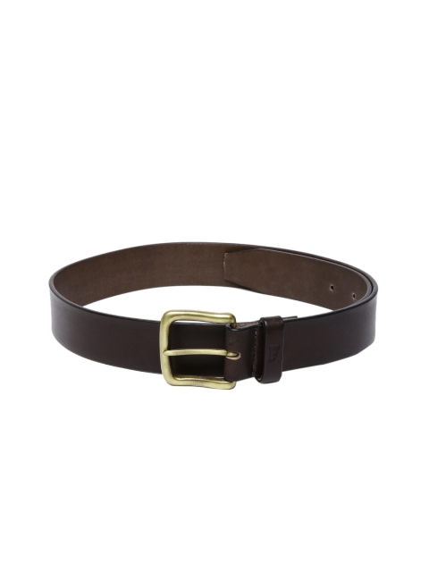 

French Connection Men Brown Solid Belt