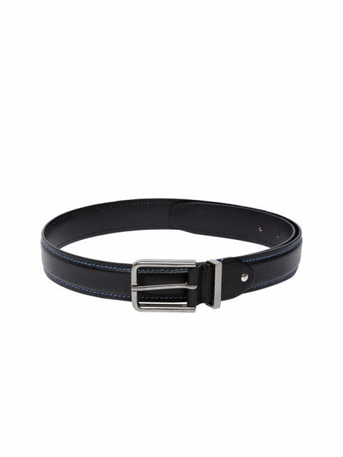 

French Connection Men Navy Blue Solid Belt