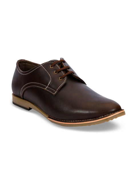

bacca bucci Men Brown Derby Shoes