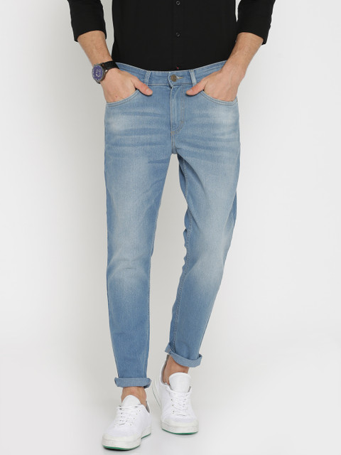 

HIGHLANDER Men Blue Slim Fit Mid-Rise Clean Look Stretchable Jeans