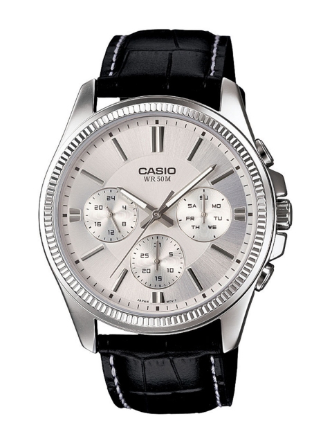 

Casio Enticer Men Grey Analogue watch A839 MTP-1375L-7AVDF