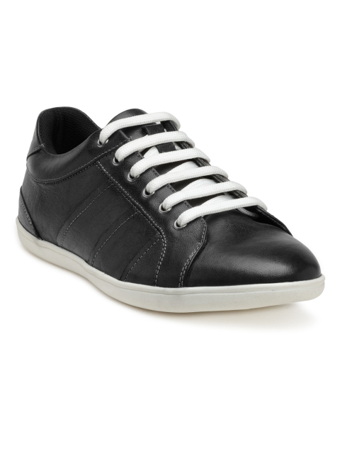 

Franco Leone Men Black Leather Derbys