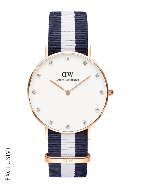 

Daniel Wellington Classy Glasgow Women White Analogue Watch DW00100078