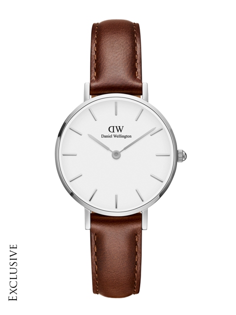 

Daniel wellington Women Petite 28mm St Mawes Silver Watch DW00100243, White