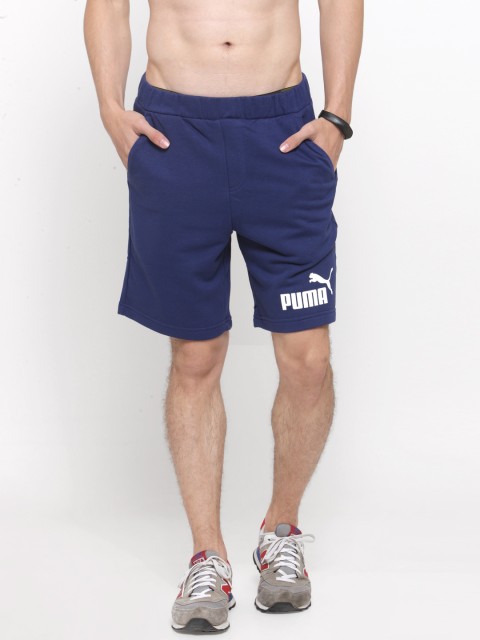 

Puma Men Blue ESS No.1 Solid Sports Shorts