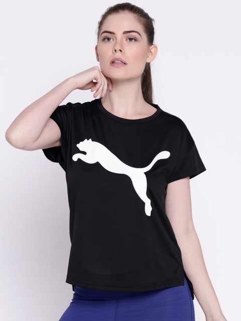 

Puma Women Black Printed URBAN SPORTS T-shirt