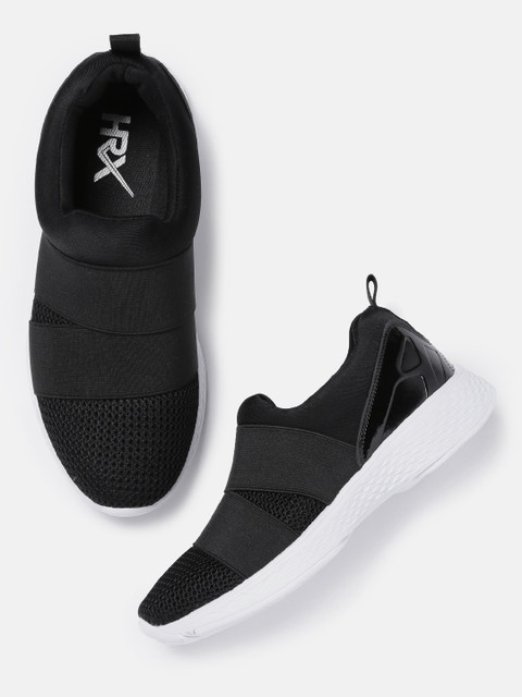 

HRX by Hrithik Roshan Women Black Fly Sneakers