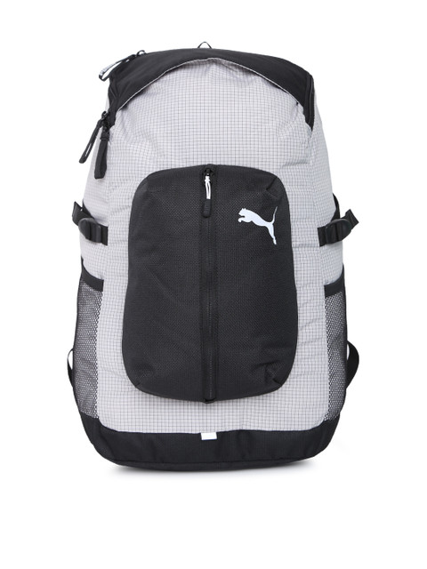 

Puma Unisex Black & Grey Apex Special Colourblocked Backpack