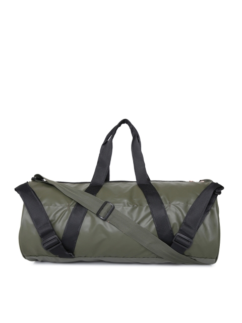 

Puma Women Olive Green Solid VR Combat Duffel Bag