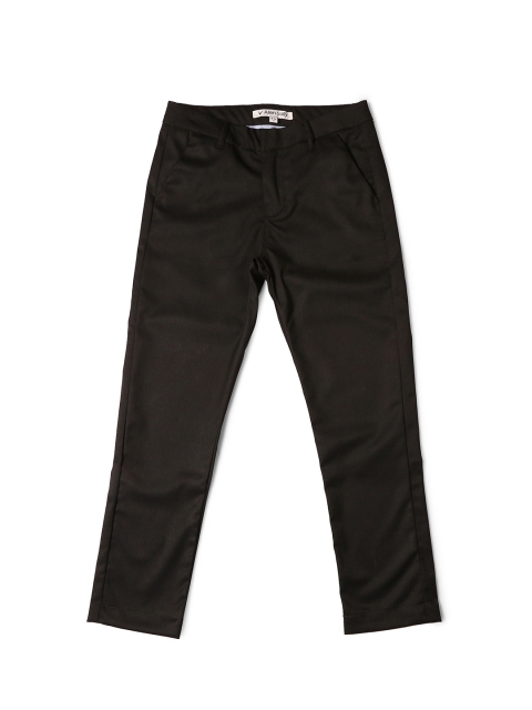 

Allen Solly Junior Boys Black Regular Fit Solid Chinos