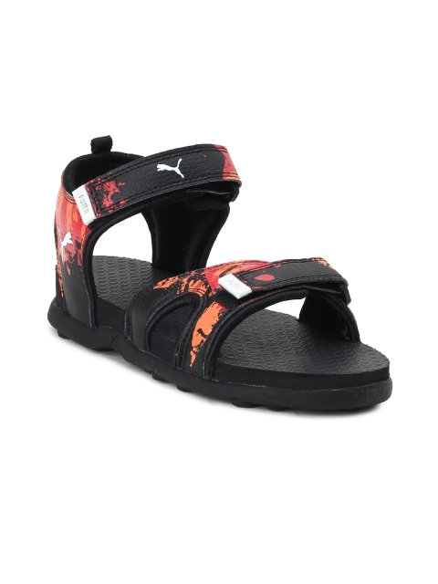 

Puma Unisex Black Comfort Sandals