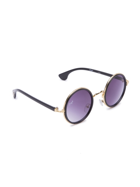 

Floyd Unisex Round Sunglasses 2109_BLK_GREY, Purple