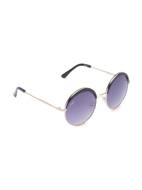 

Floyd Unisex Round Sunglasses 2803_BLK_GREY, Purple