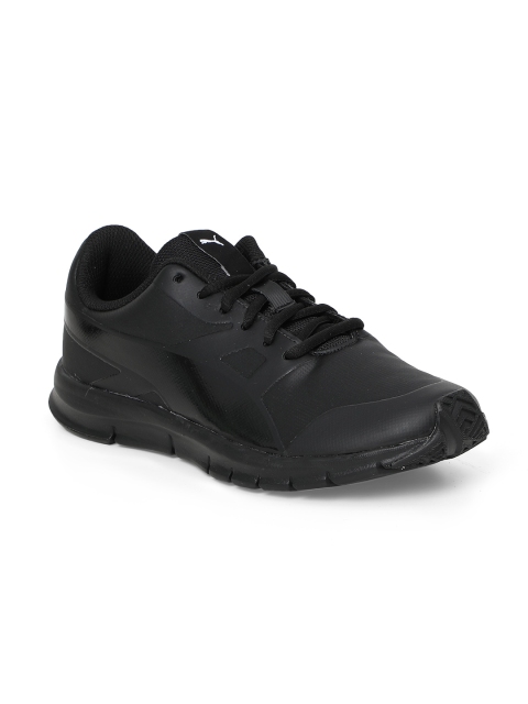 

Puma Unisex Black Flexracer Sneakers