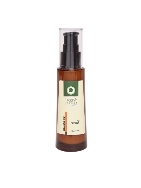 

Organic Harvest Activ Unisex Cleansing Milk 100ml, Brown