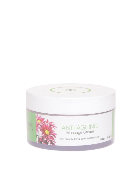 

Organic Harvest Unisex Anti Ageing Massage Cream 50 g, White