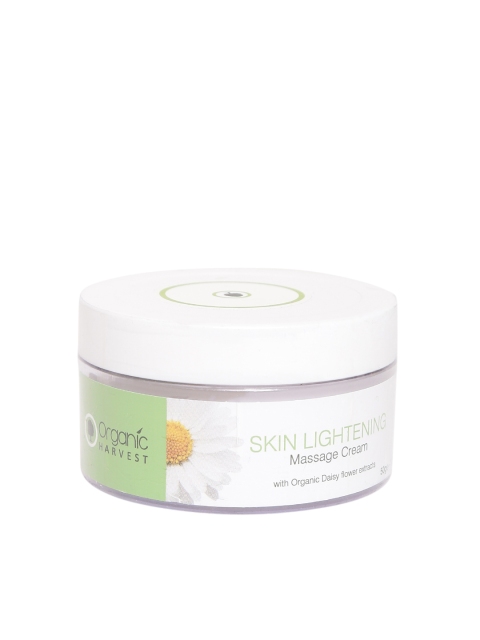 

Organic Harvest Unisex Skin Lightening Massage Cream 50 g, White