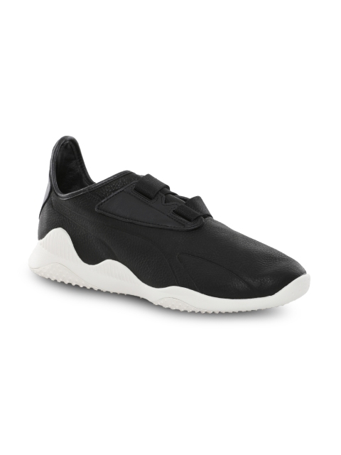 

Puma Unisex Black Leather Mostro Premium Sneakers