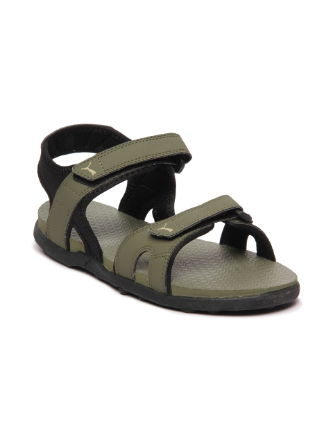 

Puma Men Olive Starry Sports Sandals