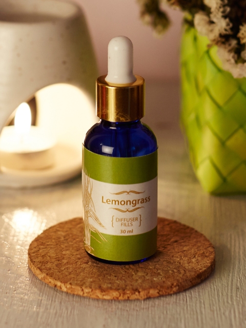 

Resonance Unisex Lemongrass Aroma Diffuser Oil 30ml, Lime green