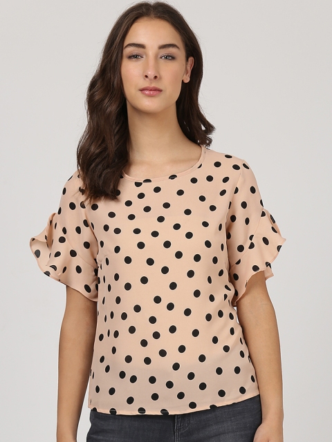 

Harpa Women Beige Printed Top