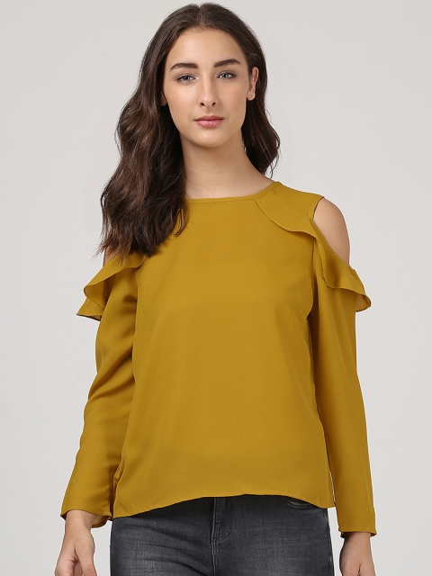 

Harpa Women Mustard Solid Top