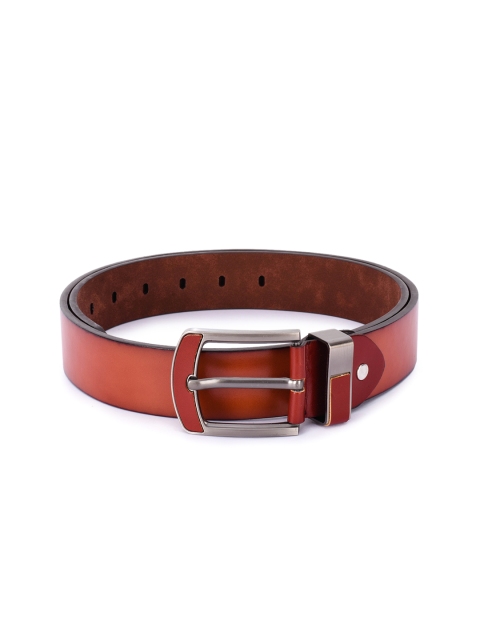 

BuckleUp Men Brown Solid Belt