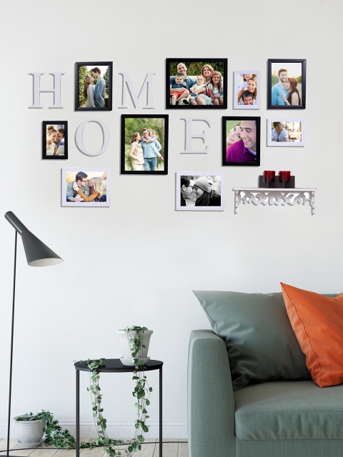 

Art Street Black & White Set of 10 Wall Photo Frames