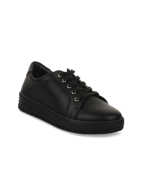 

Bruno Manetti Women Black Sneakers