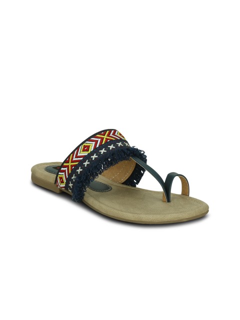 

Get Glamr Women Blue Woven Design Flats