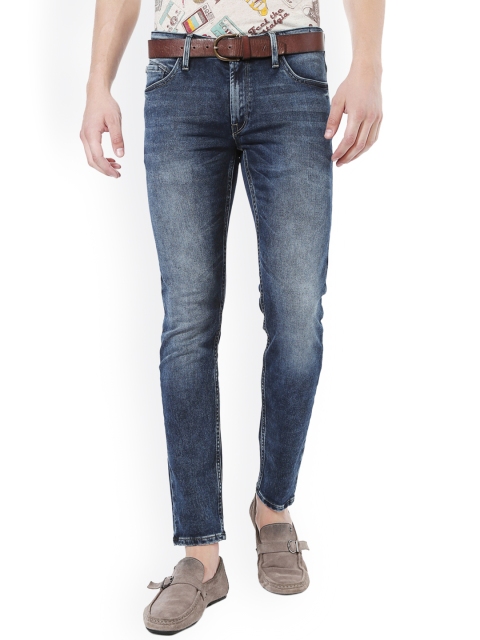 

Solly Jeans Co. Men Blue Slim Fit Mid-Rise Clean Look Stretchable Jeans