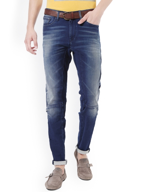 

Solly Jeans Co. Men Blue Slim Fit Mid-Rise Clean Look Stretchable Jeans