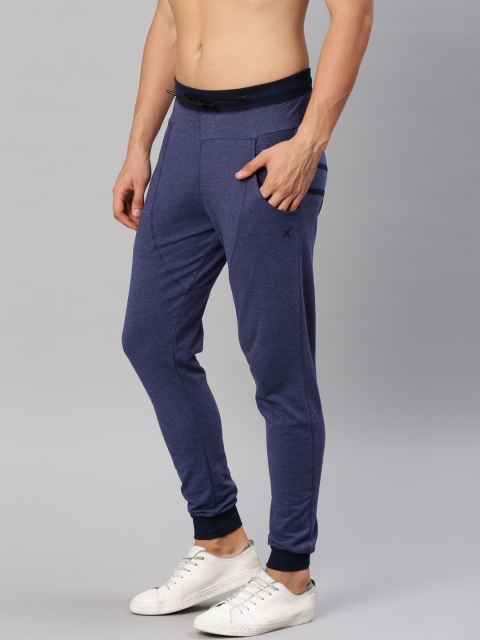

HRX by Hrithik Roshan Navy Basic Joggers, Navy blue