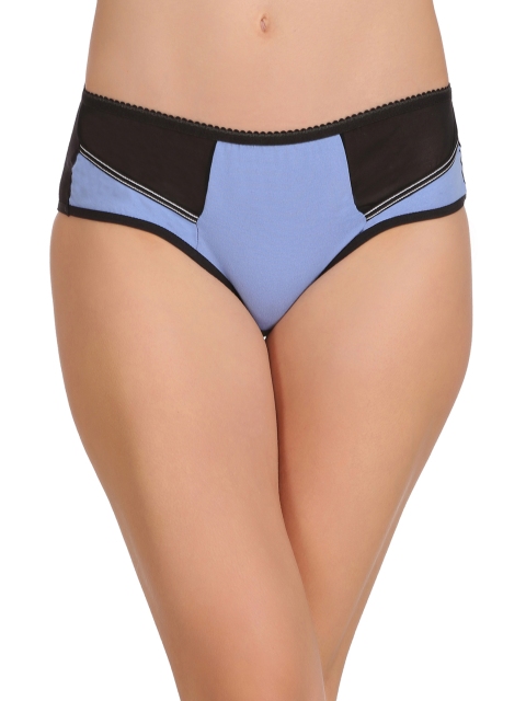 

Clovia Blue & Black Hipster Briefs PN2014P03XL