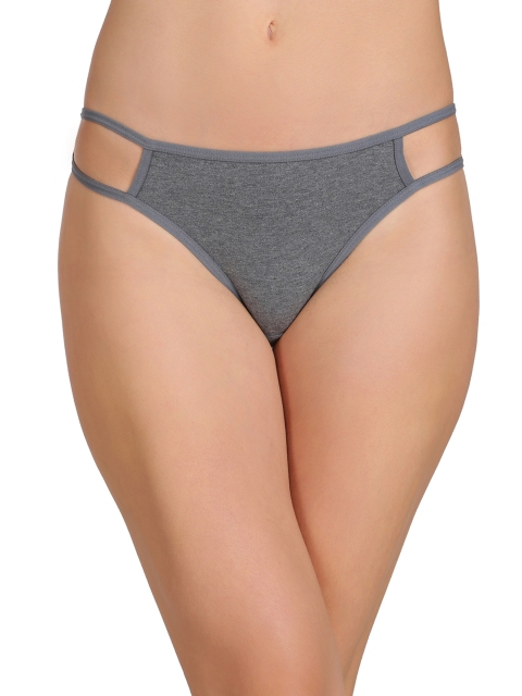 

Clovia Grey Bikini Briefs PN2115P05M