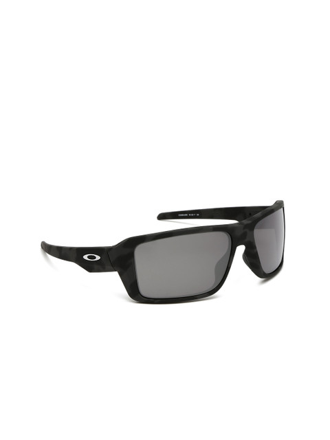 

OAKLEY Men Rectangle Sunglasses 0OO938093802066, Black