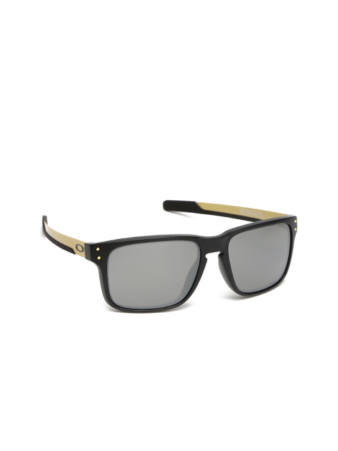 

OAKLEY Men Rectangle Sunglasses, Grey