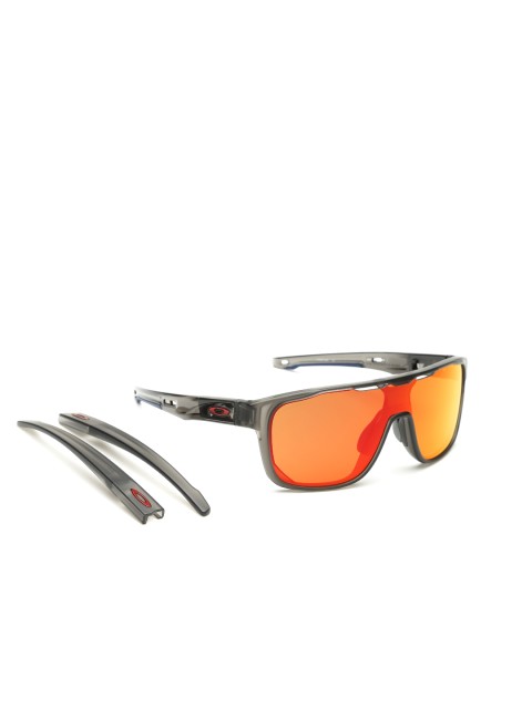 

OAKLEY Men Sports Sunglasses, Orange