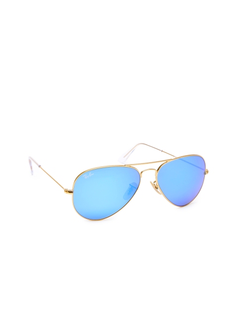 

Ray-Ban Unisex Aviator Sunglasses, Blue