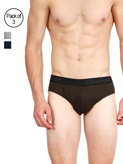

Genx Men Pack of 3 Briefs GENX RUSH-AB, Multi