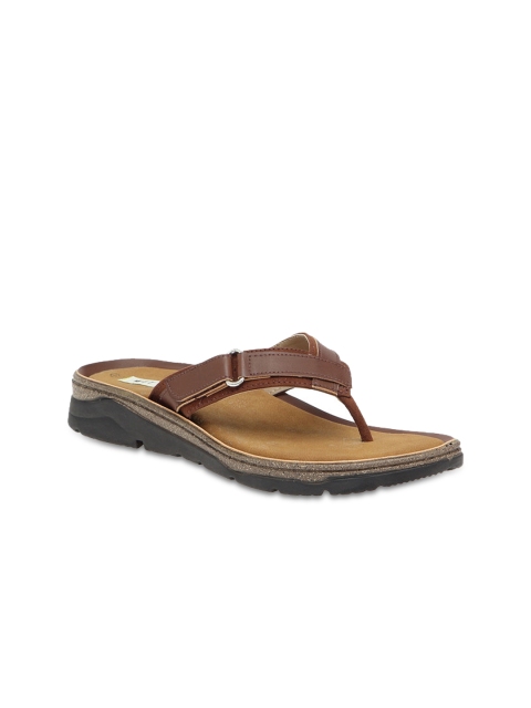 

Wet Blue Women Brown Solid Synthetic Open Toe Flats
